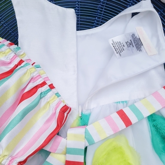 Bonnie Baby White Dress 18M w/ Ribbon Bow & Bloomers | NWOT Princess Layers - Picture 11 of 16